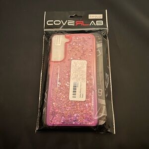 NWT Coverlab S22 Plus Glitter Heart Phone Case
